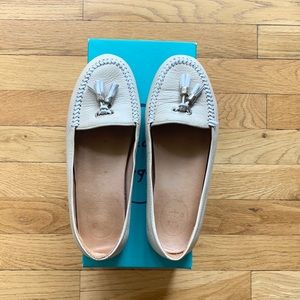 Jack Rogers Tassel Loafers/Light Beige